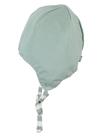 Sterntaler® Wende-Bindemütze in Grün