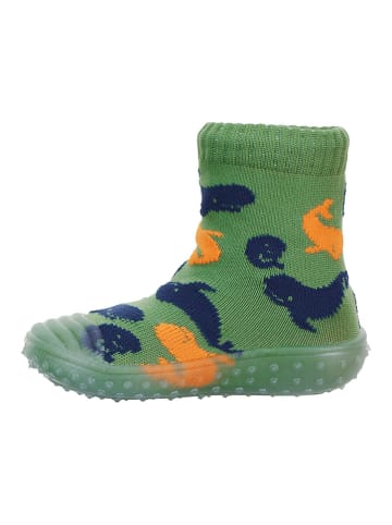 Sterntaler Abenteuer-Socken in Grün