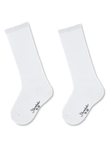 Sterntaler 2er-Set: Kniestrümpfe in Weiß
