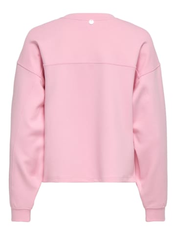 ONLY Sweatshirt in Rosa