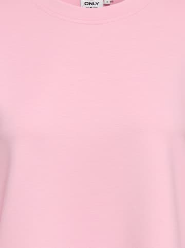 ONLY Sweatshirt in Rosa