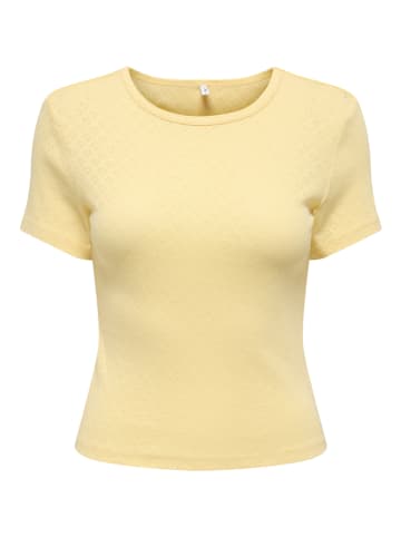 ONLY Koszulka w kolorze żółtym