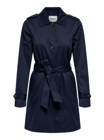 ONLY Trenchcoat in Dunkelblau