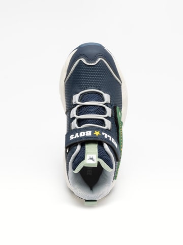 Bull Boys Sneakers "T-Rex" donkerblauw/groen