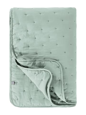 Jotex Narzuta "Calm" w kolorze zielonym na łóżko
