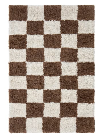 Jotex Dywanik łazienkowy "Mela" w kolorze beżowo-brązowym