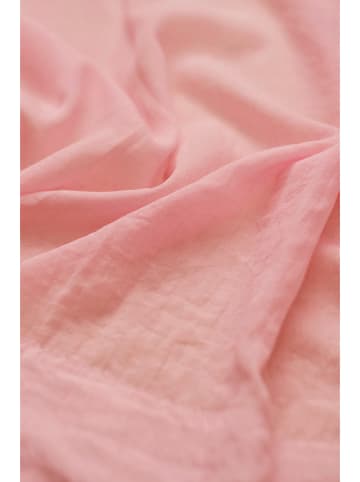 Jotex Zasłony (2 szt.) "Layer" w kolorze różowym