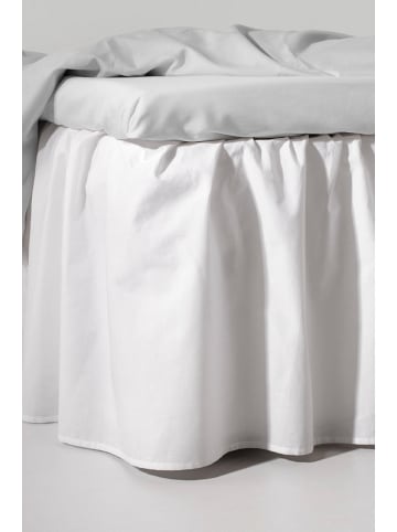 Jotex Spannbettlaken "Zack" in Weiß