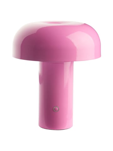 Jotex Lampa stołowa LED "Ragge" w kolorze różowym - wys. 7,5 cm