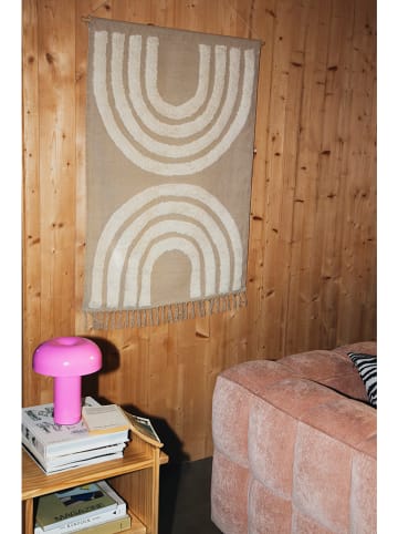 Jotex Lampa stołowa LED "Ragge" w kolorze różowym - wys. 7,5 cm