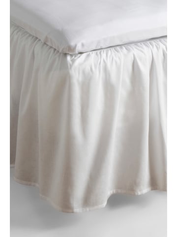 Jotex Prześcieradło "Zack" w kolorze białym na gumce