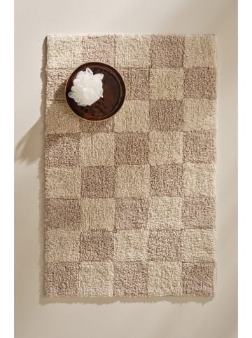 Jotex Badematte ''Mela' in Creme/ Beige