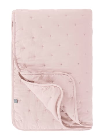 Jotex Narzuta "Calm" w kolorze jasnoróżowym na łóżko