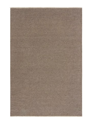Jotex Wełniany dywan "Row" w kolorze szaro-beżowym