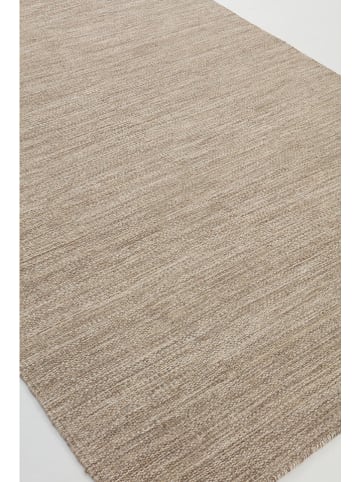 Jotex Wełniany dywan "Como" w kolorze beżowym
