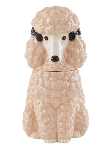 Jotex Pojemnik "Ulla" w kolorze beżowym - wys. 30 x Ø 21 cm