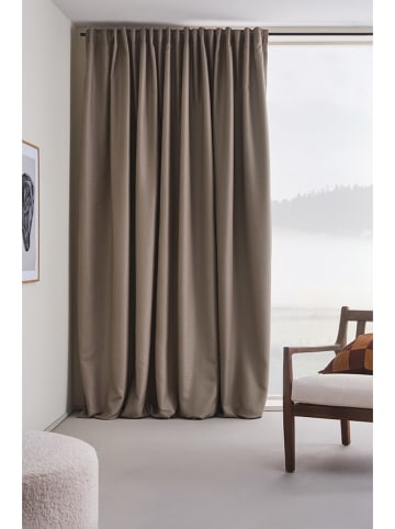 Jotex Zasłona zaciemniająca "Shadow" w kolorze beżowym