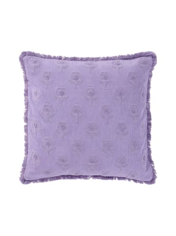 Jotex Poszewka "Flora" w kolorze fioletowym na poduszkę