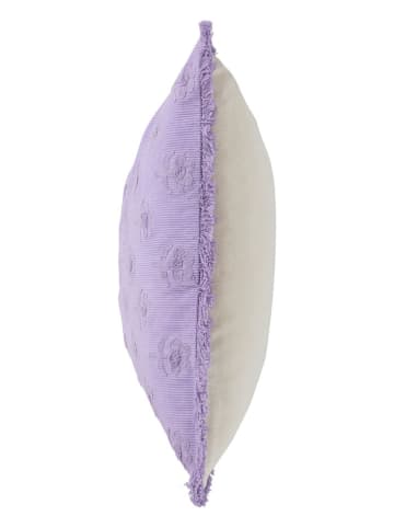 Jotex Poszewka "Flora" w kolorze fioletowym na poduszkę