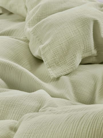 Jotex Poszwa "Amilia" w kolorze zielonym na kołdrę