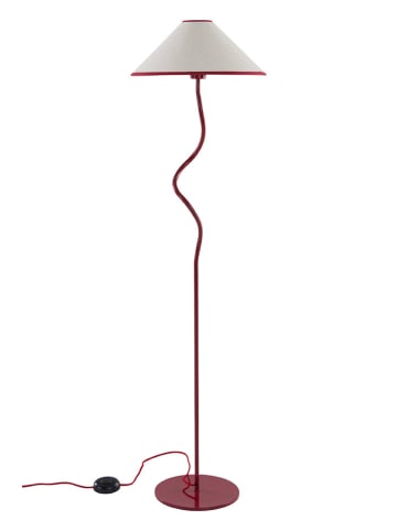 Jotex Lampa stojąca "Juliet" w kolorze czerwono-białym - 36 x 148 x 23 cm