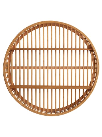 Jotex Wandregal ''Pollux'' in Hellbraun - Ø 63 cm