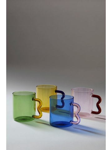 Jotex Szklanki (4 szt.) "Paris" w różnych kolorach - 420 ml