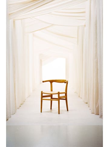 Jotex Stuhl "Nattavaara" in Hellbraun - (B)63 x (H)74 cm