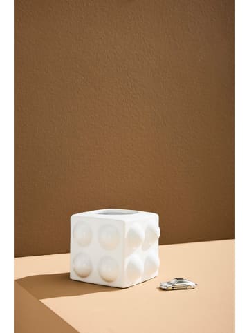 Jotex Wazon "Boo" w kolorze białym - 15 x 15 cm