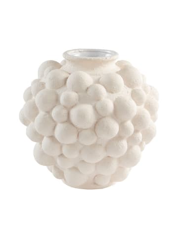 Jotex Vase ''Blush'' in Weiß - (H)23,5 x Ø 24 cm