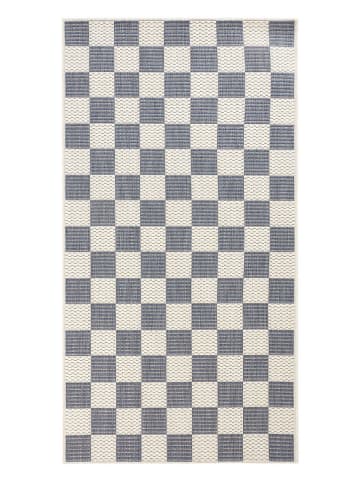 Jotex Outdoor-Teppich ''Marta'' in Blau/ Creme