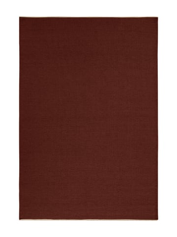 Jotex Wełniany dywan "Row" w kolorze czerwonym