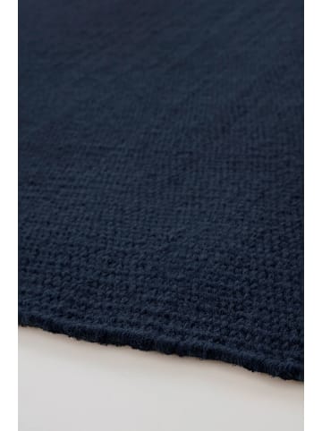 Jotex Woll-Teppich ''Row'' in Dunkelblau