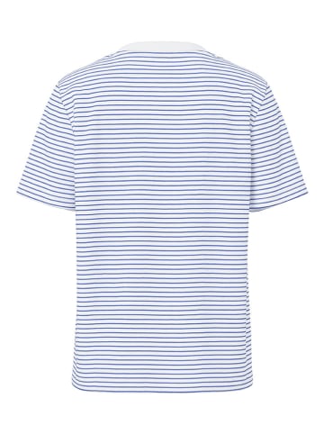 Pieces Shirt "Pcria" in Weiß/ Blau