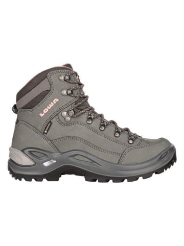 LOWA Leder-Wanderschuhe "Renegade GTX Mid Ws" in Grau