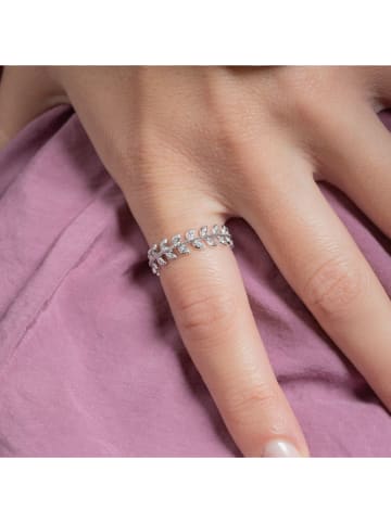 l'atelier précieux Srebrny pierścionek z cyrkoniami