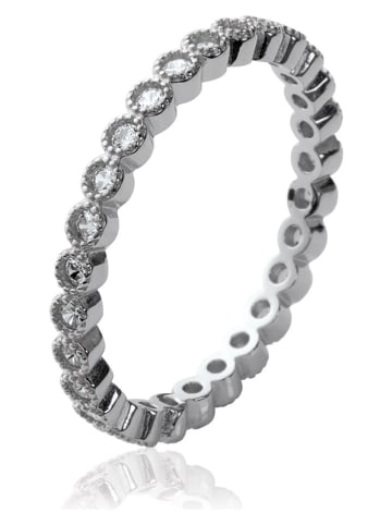 l'atelier précieux Srebrny pierścionek z cyrkoniami