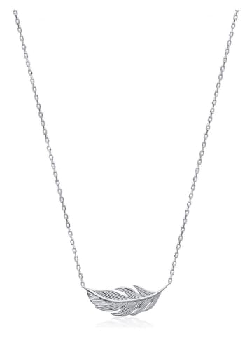 l'atelier précieux Silber-Halskette mit Schmuckelement - (L)45 cm