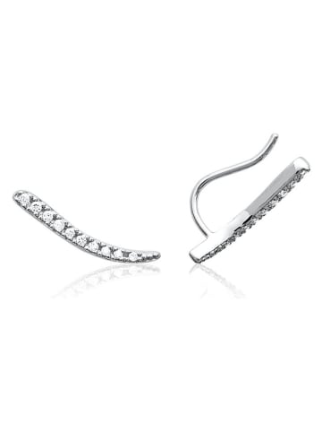 l'atelier précieux Silber-Earcuff mit Edelsteinen