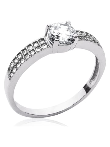 l'atelier précieux Srebrny pierścionek z cyrkoniami