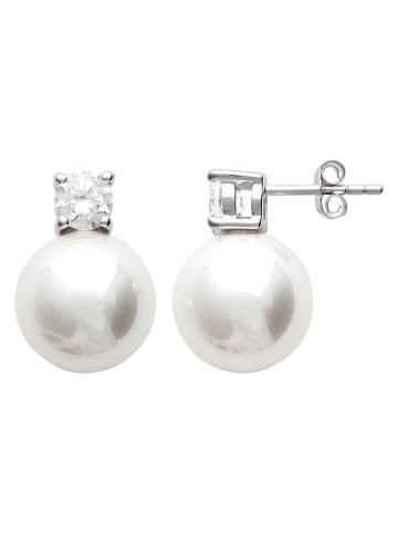 l'atelier précieux Silber-Ohrstecker mit Edelsteinen