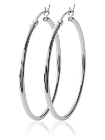 l'atelier précieux Srebrne kolczyki-kreole