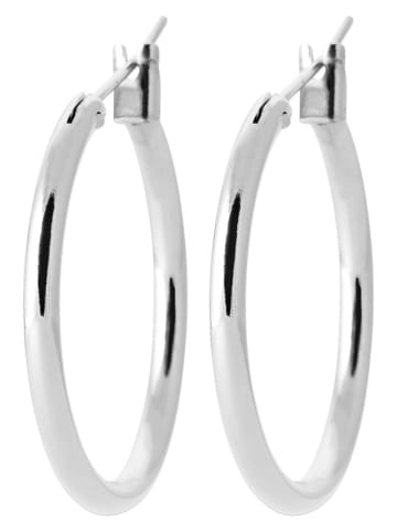 l'atelier précieux Srebrne kolczyki-kreole