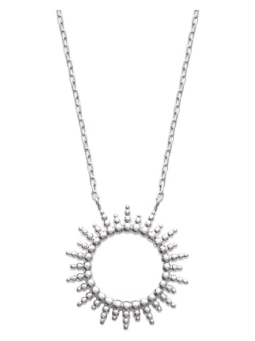 l'atelier précieux Silber-Halskette mit Schmuckelement - (L)45 cm