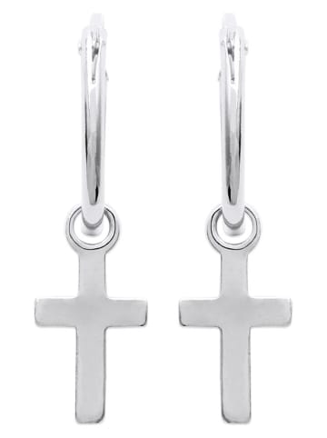 l'atelier précieux Srebrne kolczyki-kreole