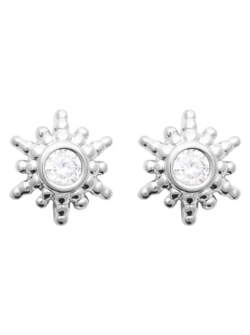 l'atelier précieux Silber-Ohrstecker mit Edelsteinen