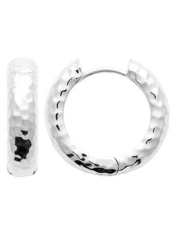 l'atelier précieux Srebrne kolczyki-kreole