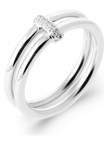 l'atelier précieux Srebrny pierścionek z cyrkoniami
