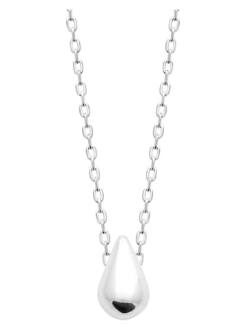 l'atelier précieux Silber-Halskette mit Anhänger - (L)45 cm