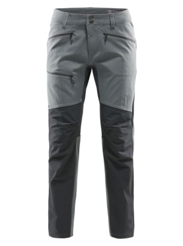 Haglöfs Funktionshose "Rugged" in Grau/ Schwarz